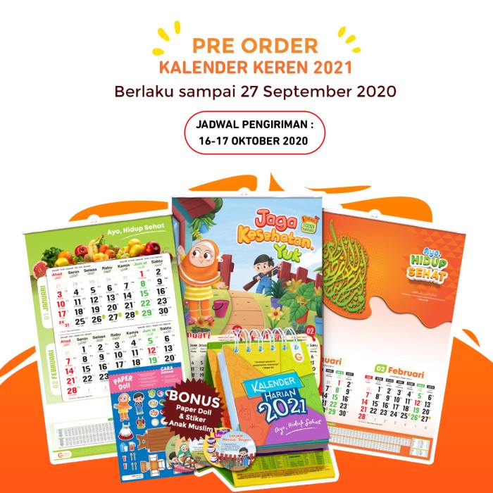 

Kalender Kaligrafi 2021 (Gema Insani Press)
