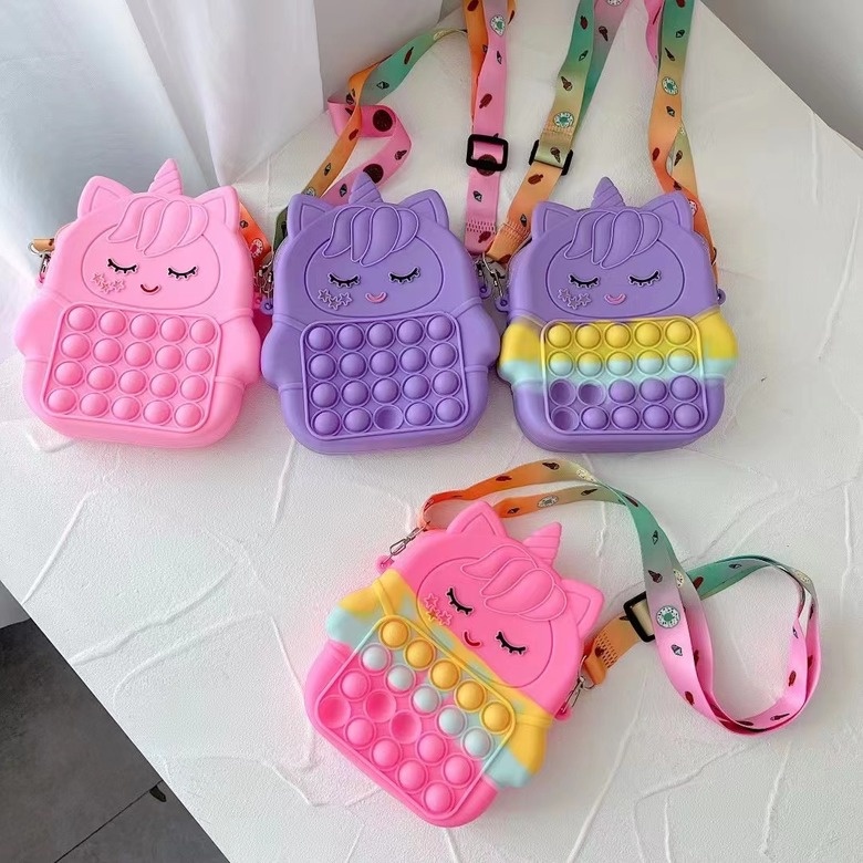 Tas Selempang Pop It Anak-Anak Muat Hp