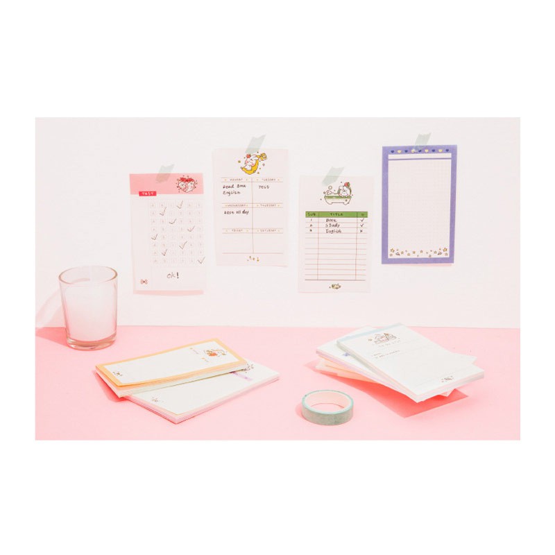 Super Cute Rabbit Series Memopad / Memo Kelinci Lucu Unik Murah-6