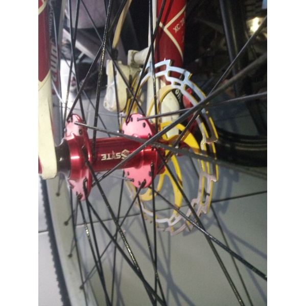 sepeda gunung mtb element force deore 10 speed hub tawon syte