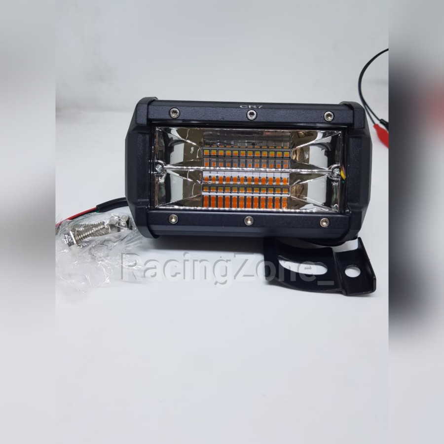 Lampu Tembak Sorot CWL 24 Mata Led 2 Warna Putih Dan Kuning