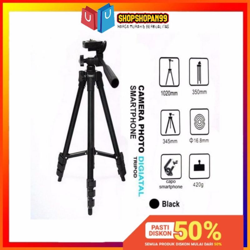 TRIPOD 3120 BLACK ORIGINAL 1 METER FREE HOLDER U &amp; TAS