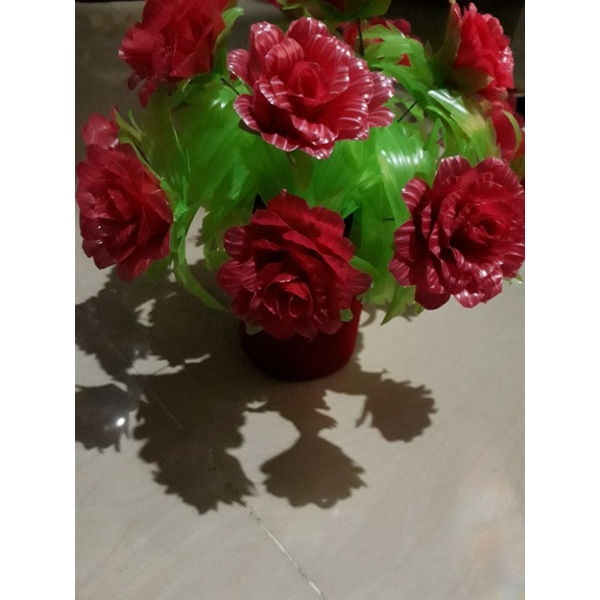 bunga hiasan meja