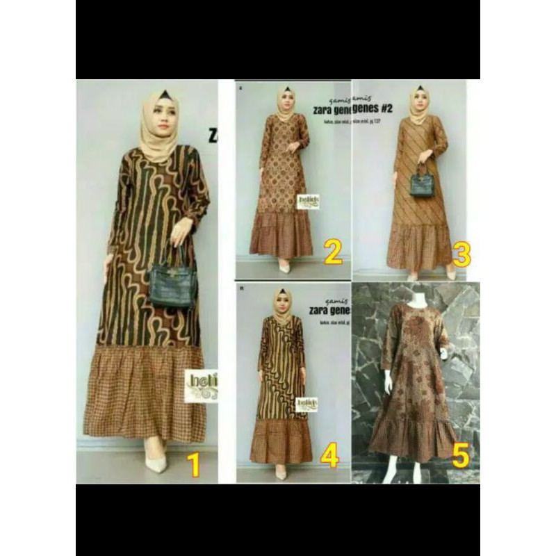 GAMIS BATIK SOGAN