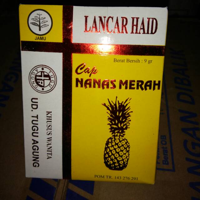 

Lancar haid NANAS MERAH