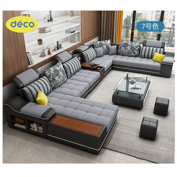 Sofa Minimalis Ruang Tamu Modern Letter U Terbaru