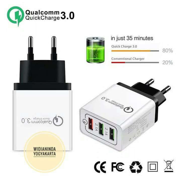 Charger qualcomm fast charging QC 3.0