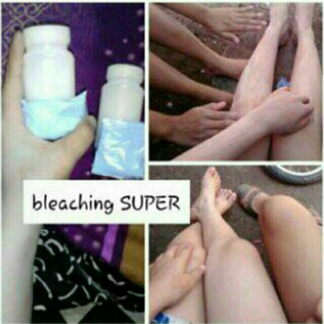 Bleaching Super / Blicing Badan / pemutih badan super / Bleaching salon super