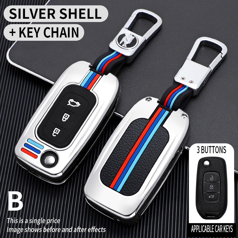 Casing Kunci Remote Mobil 3 Tombol Untuk lada vesta granta renault megane clio captur kangoo