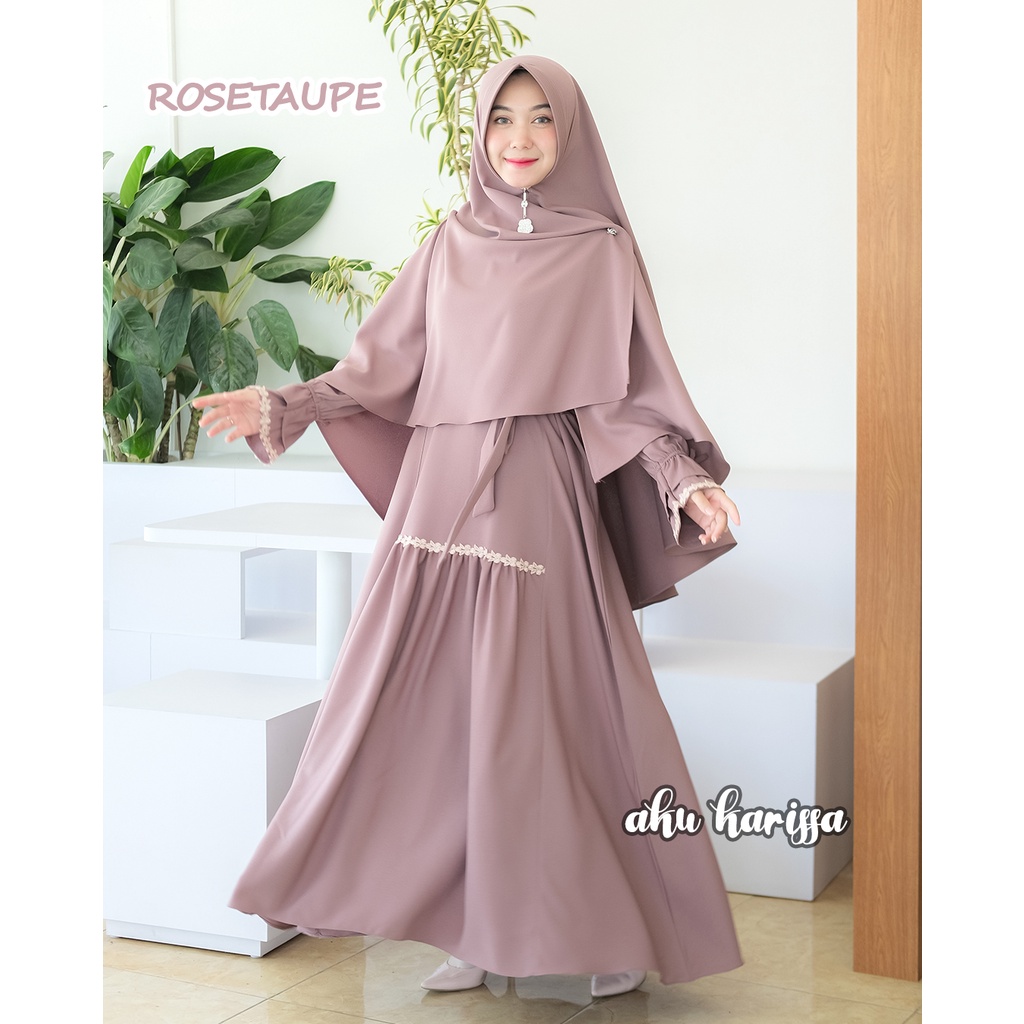Gamis Aku Karissa Original - Gamis Lebaran Zaina Syari-3