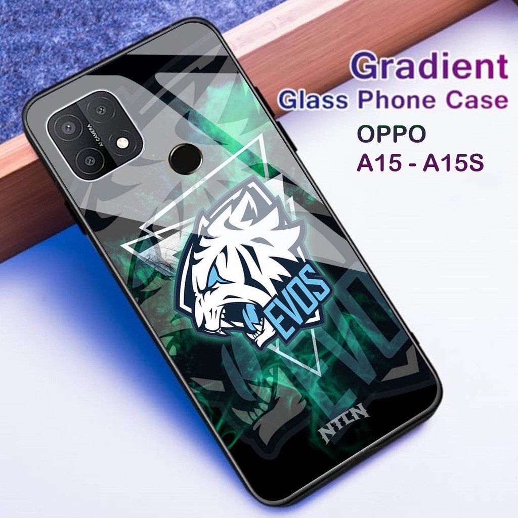 [H06] Case Kaca Oppo A15 A15S ,SOTFCASE GLASS OPPO A15 A15S, CASE HP OPPO A15 A15S , CASE KEREN OPPO