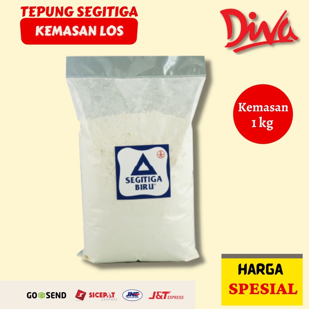 

[1kg] Tepung Segitiga Kemasan Los