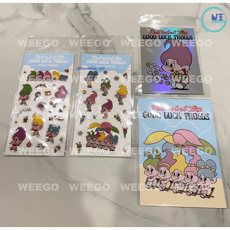 RED VELVET GOOD LUCK TROLLS