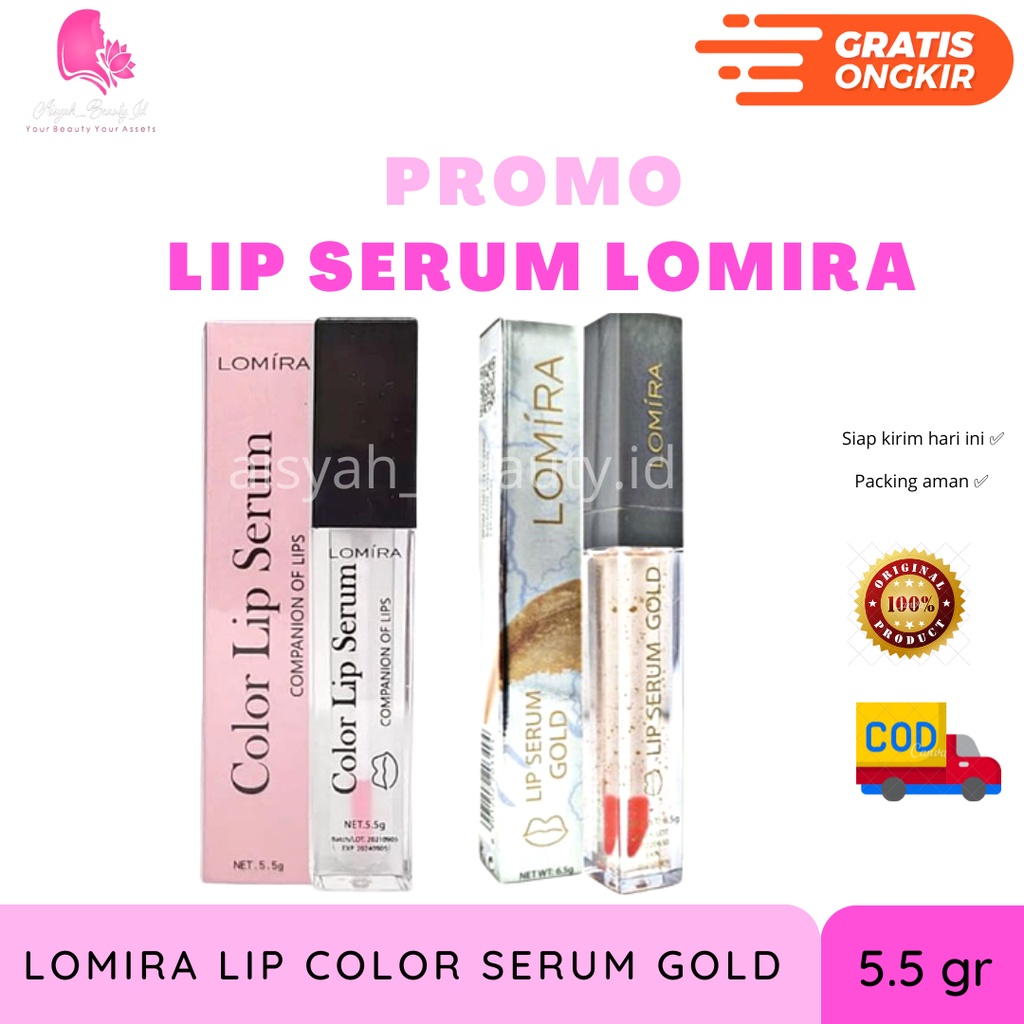 LOMIRA LIP SERUM | LOMIRA COLOR LIP SERUM COMPANION OF LIPS / LOMIRA LIP SERUM BPOM