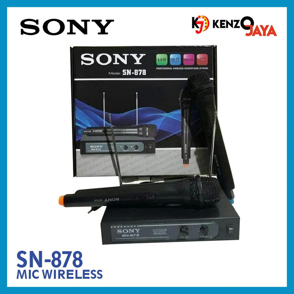 Microphone Wireless SONY SN-878