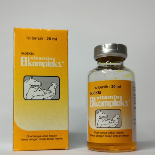 INJEKSI VITAMIN/INJEKVIT B KOMPLEKS 20 ML (VITAMIN HEWAN)