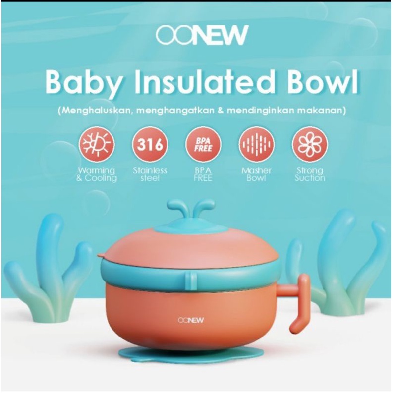 OONEW Baby Insulated Bowl