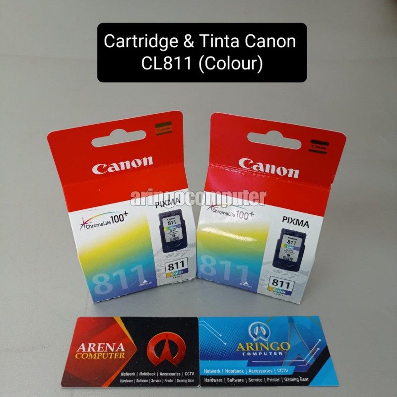 Cartridge &amp; Tinta Canon CL811 (Colour)