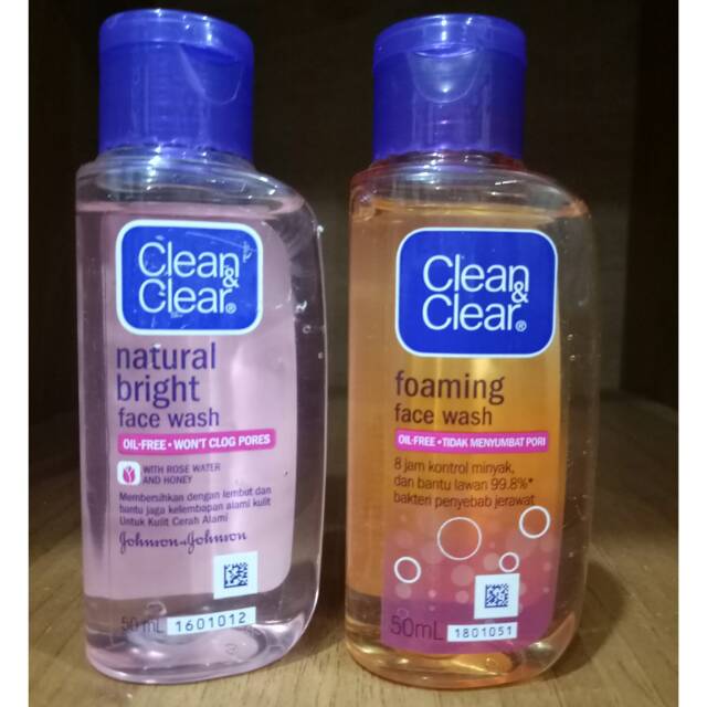 Clean&amp;Clear Face Wash 50ml