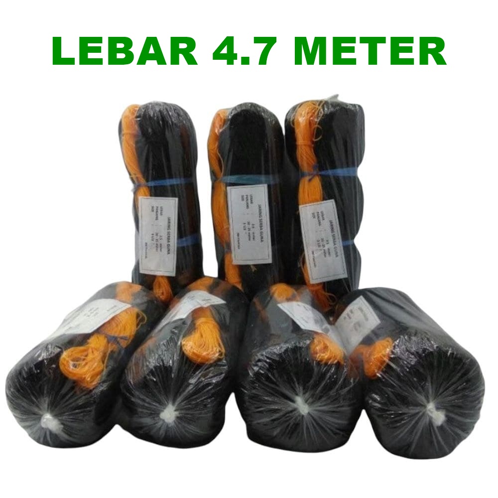 Jaring Ayam Lebar 4,7 Meter Jaring Pagar Ayam Kandang Nylon / promo jaring tanaman pagar rumah kanda