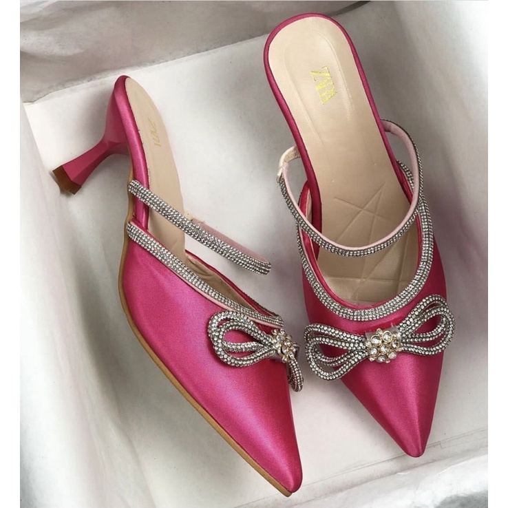 Heels M6171 sendal wanita import realpict