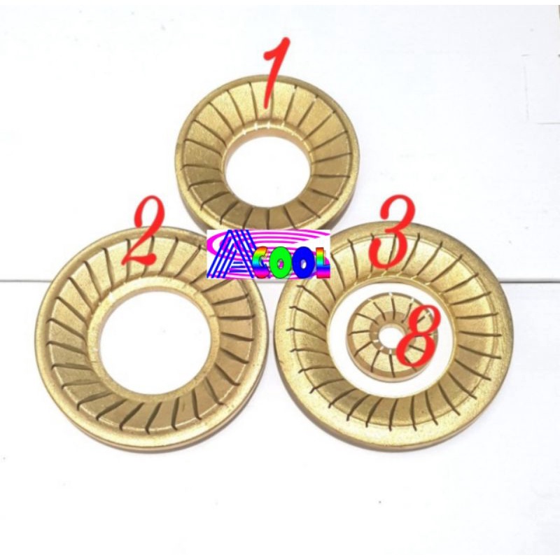 Burner Model SANKEN Kecil - MULTI No.1 - Kuningan Sanken Kecil/Api Kompor Gas