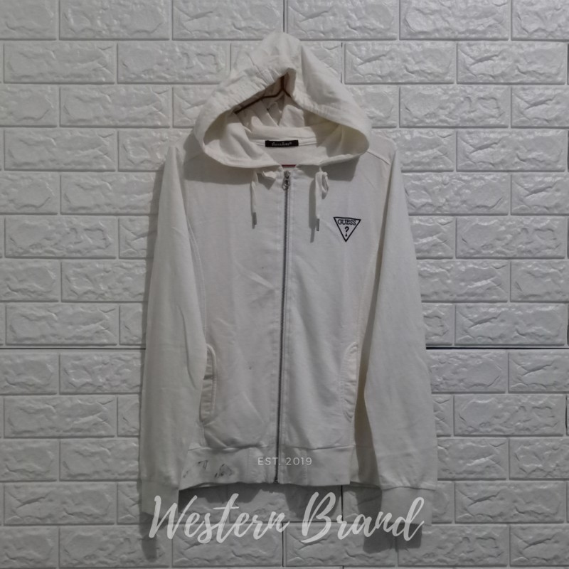 ZIPPER HOODIE GUESS