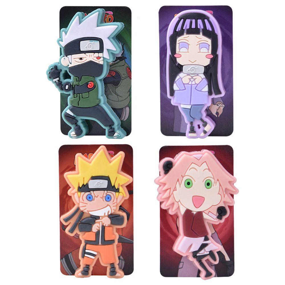 Agustina Naruto 3D Eraser Kid Novelty Untuk Pensil Menghapus Alat Tulis Less Debu Perlengkapan Koreksi Karet Erasers