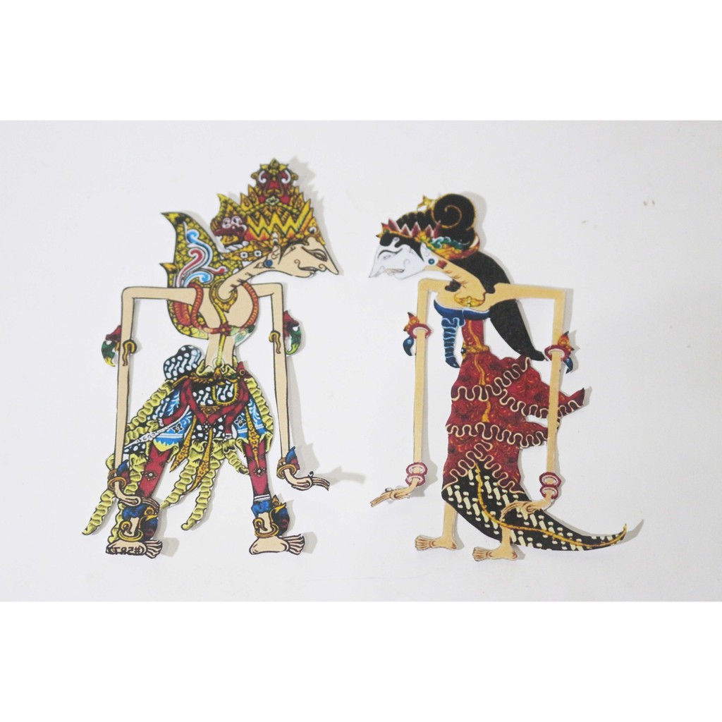 Paket Hiasan Wayang Mahar, Rama Shinta &amp; Gunungan, Model 3