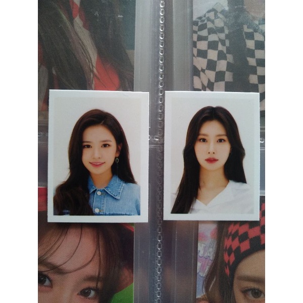 IZONE ONE THE STORY ID PHOTO YUJIN HYEWON