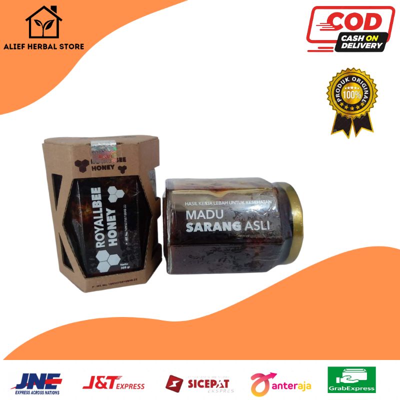 

Royalbee Honey Madu Sarang Lebah Asli 350gr