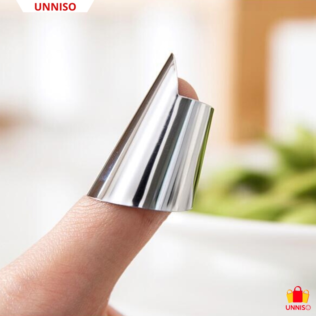 UNNISO - Alat Pengupas Kacang Pelindung Tangan Stainless Steel