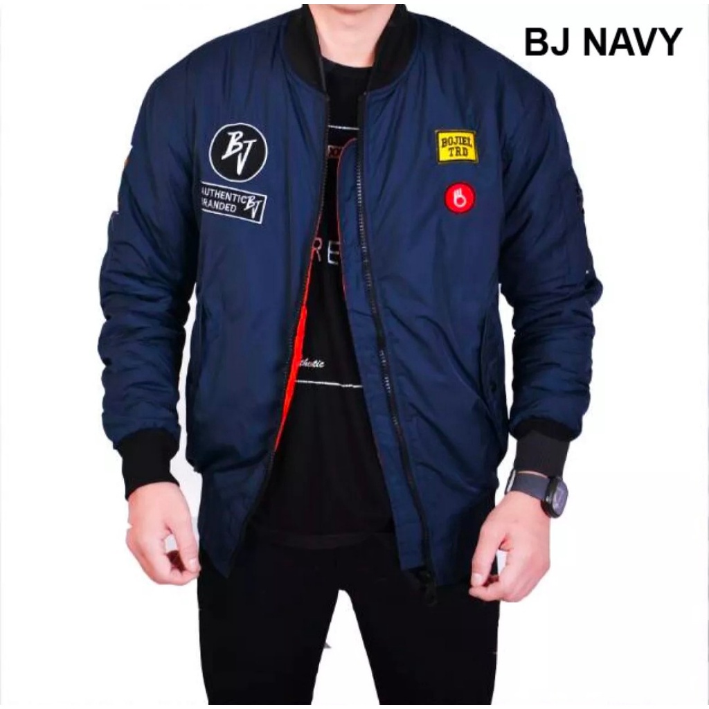 Jaket Bomber Pria  Bordel THE BOJIEL