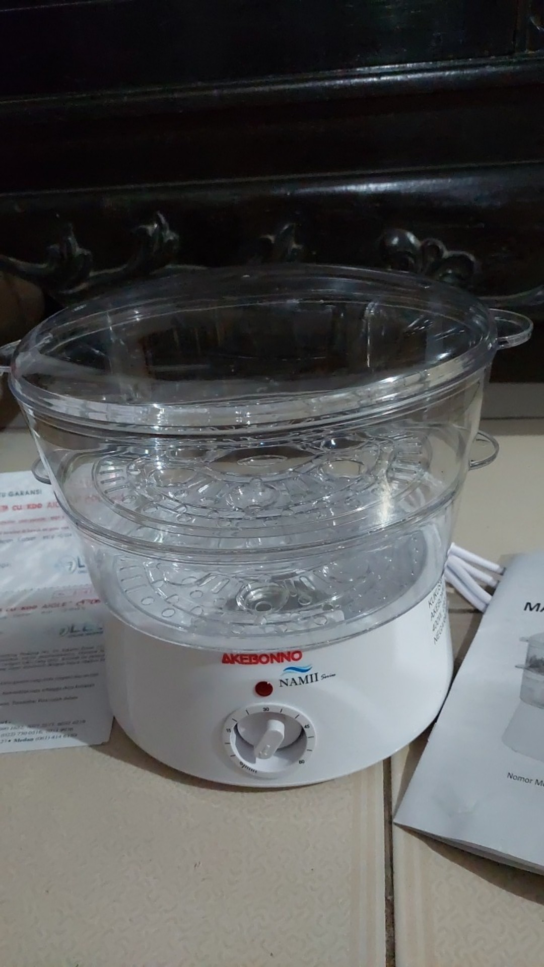 Panci Kukus Akebonno Steam Cooker 92214b Oval (00175.00193)