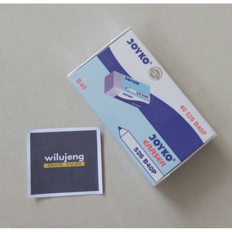 

Penghapus Joyko B40 Kecil Putih (pcs) (9gr)