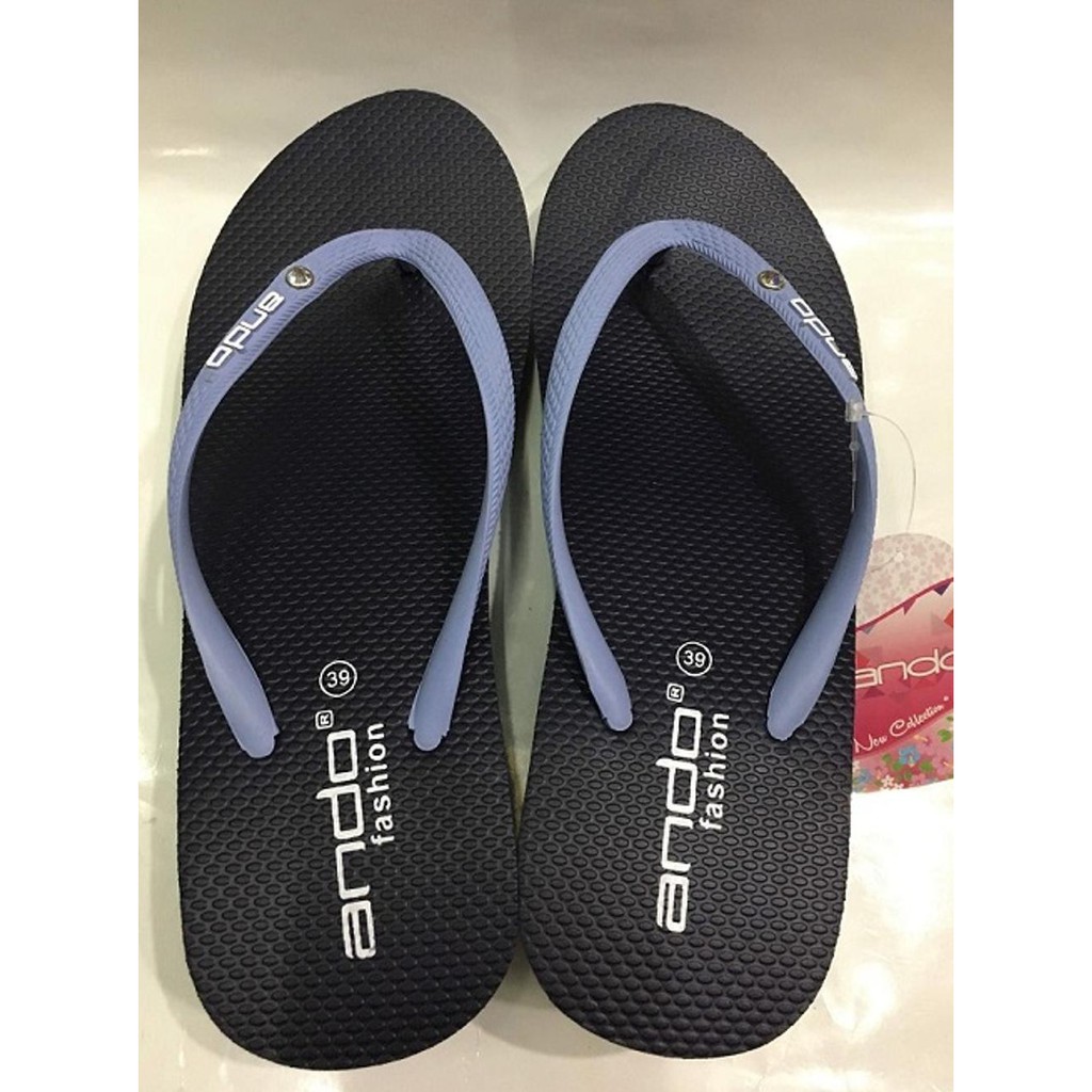 JUAL SANDAL JEPIT ANDO HAK TINGGI NICE QUEEN 05 NAVY MUMER