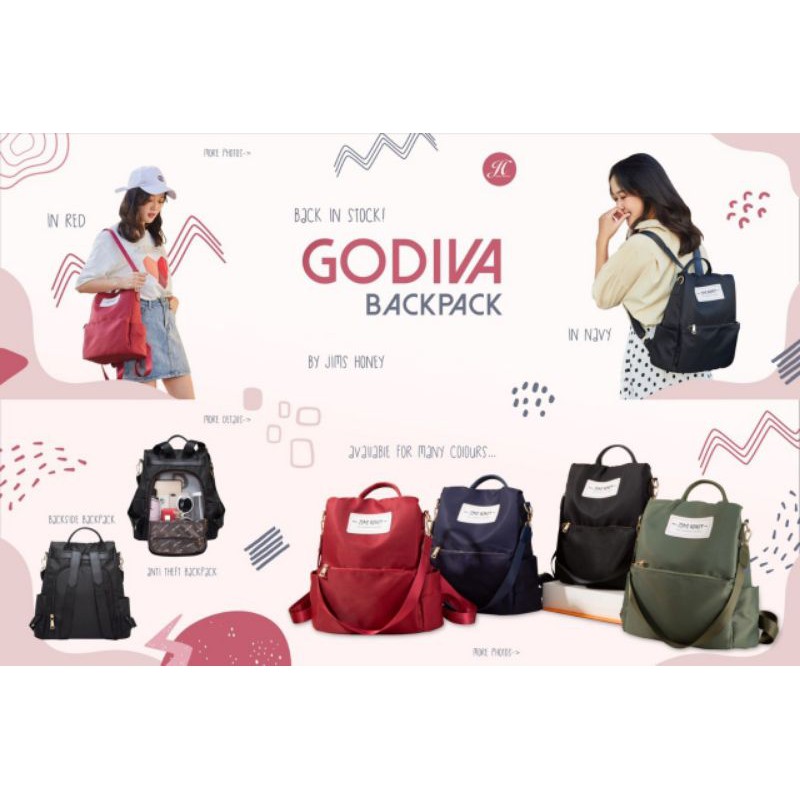 Zoe Backpack JimsHoney tas Ransel