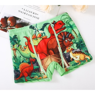 GO!CP8542 Celana pendek Boxer Anak Laki laki cowok motif kartun animal hewan dinosaurus lucu