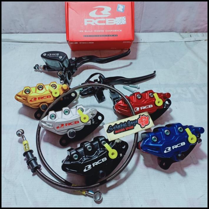 Paketan Rcb Master Rem Kaliper Selang Rem Vixion Aerox Cb 150R Mx King