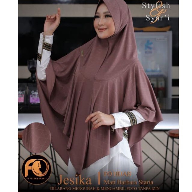 Jilbab Hijab FO Original Syar'i Jesika