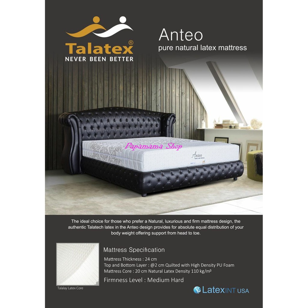 Springbed Talatex Anteo - Springbed Fullset Latex Random 160 - Medan