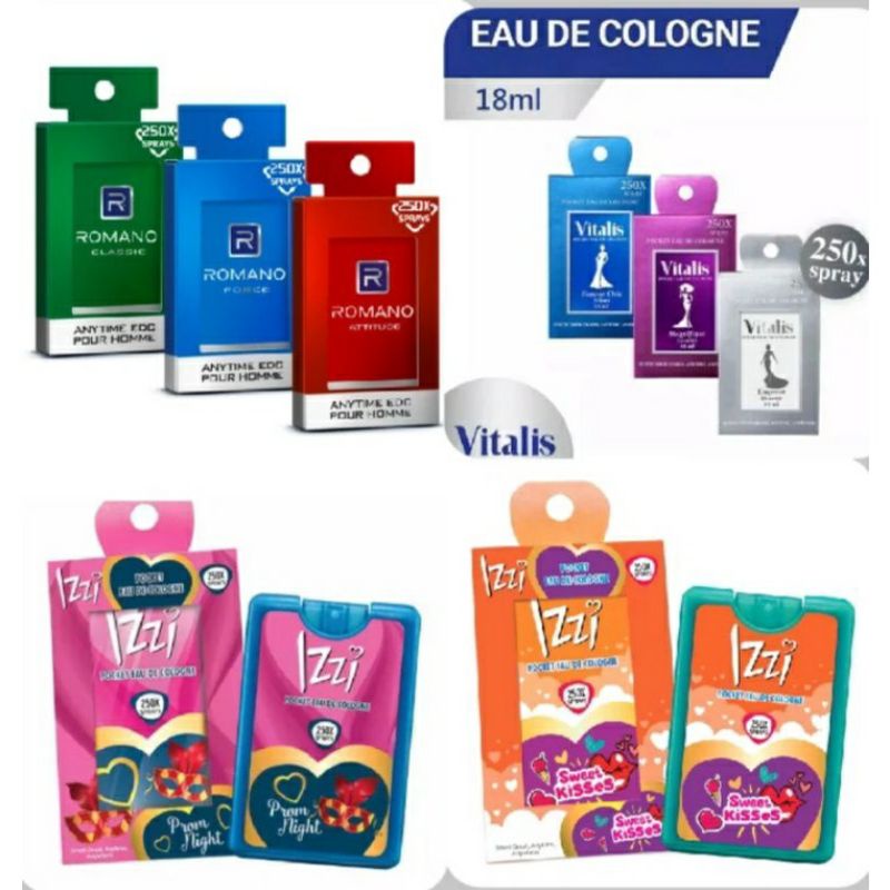PARFUM POCKET PARFUM SAKU IZZI POCKET, VITALIS POCKET, ROMANO POCKET