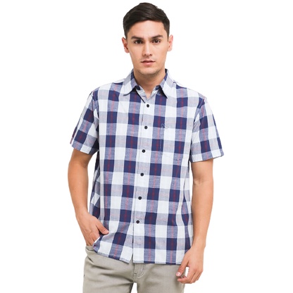 [Walrus] Kemeja Pria Lengan Pendek Reguler Fit Original, S