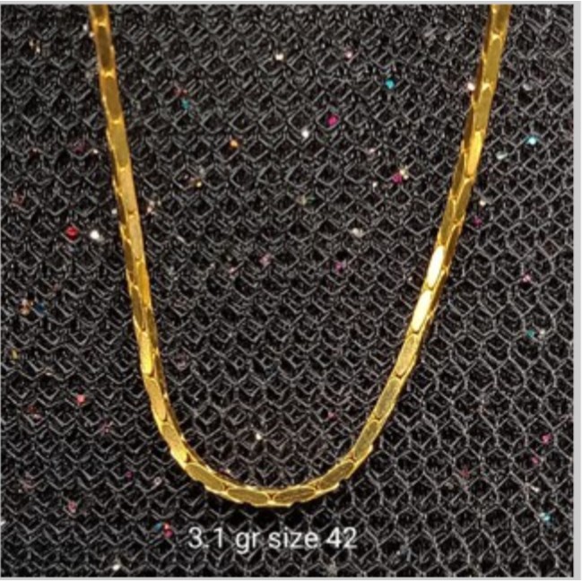 Kalung Emas 17 K - kuning 3.1 gr Kadar 750 - 2847