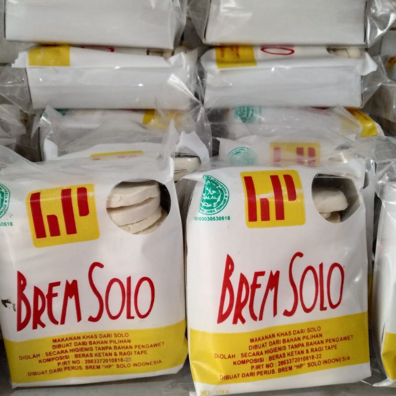 

BREM TAPE khas Mesran SOLO kemasan 250 gram