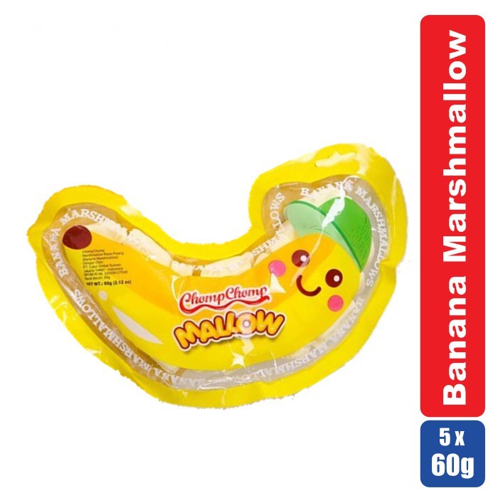 CHOMP CHOMP Marshmallow Banana 60gr