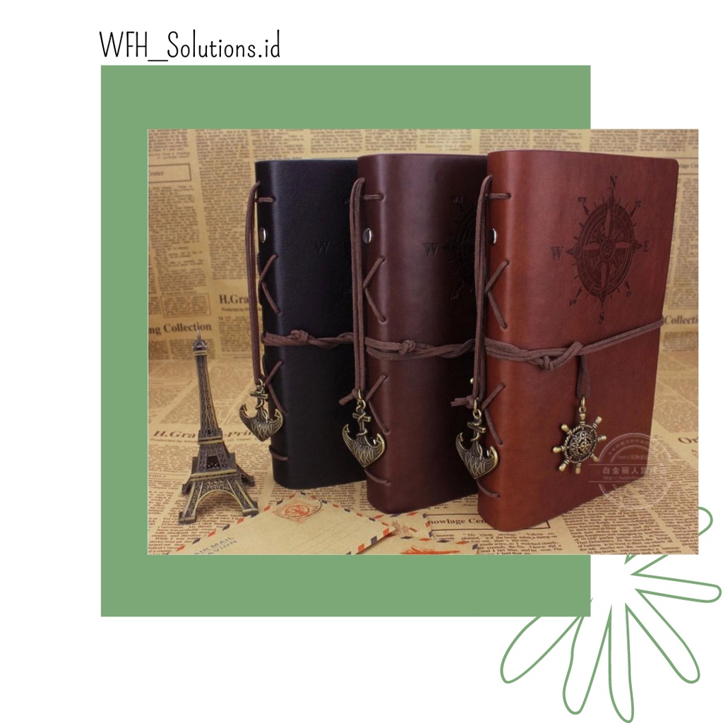 

[Bisa Bayar di Tempat] Buku Catatan Binder Keren Cover Kulit