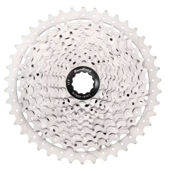 SUNRACE SPROCKET 10SP CSMS3 11-46T SLV