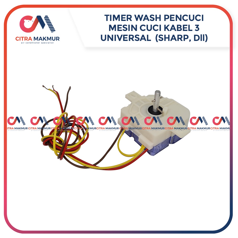 Timer Pencuci 3 Kabel Wash Mesin Cuci Universal Merk Sharp ES Series