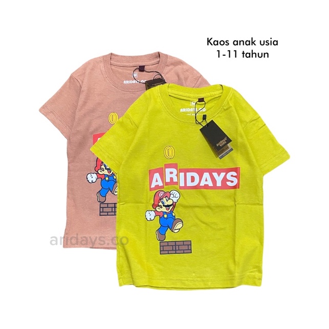 Baju kaos anak 1 sampai 12 tahun kualitas premium / kaos anak DISTRO